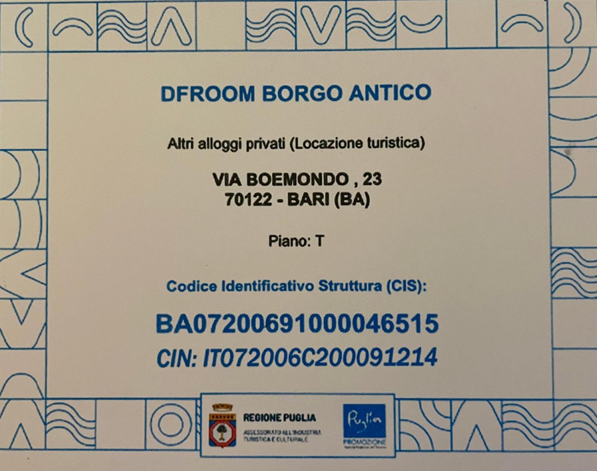 Df Room Borgo Antico Bari Dış mekan fotoğraf